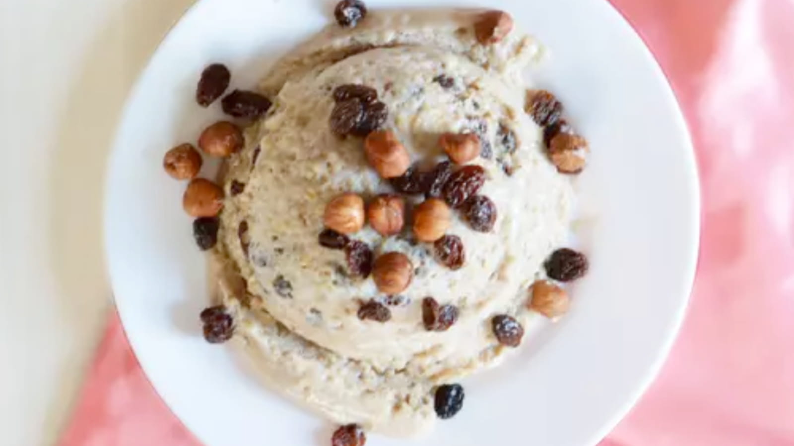 Bowl cake aux raisins