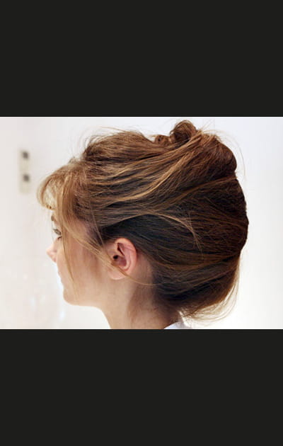 Effet coiff&eacute;/d&eacute;coiff&eacute;