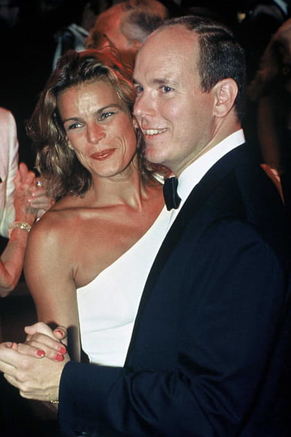 Elle ouvre le bal avec Albert