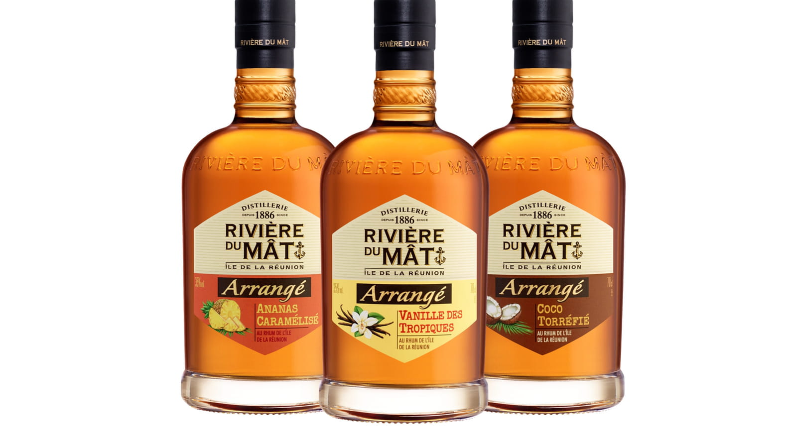 Les rhums arrangés de Rivière du Mât