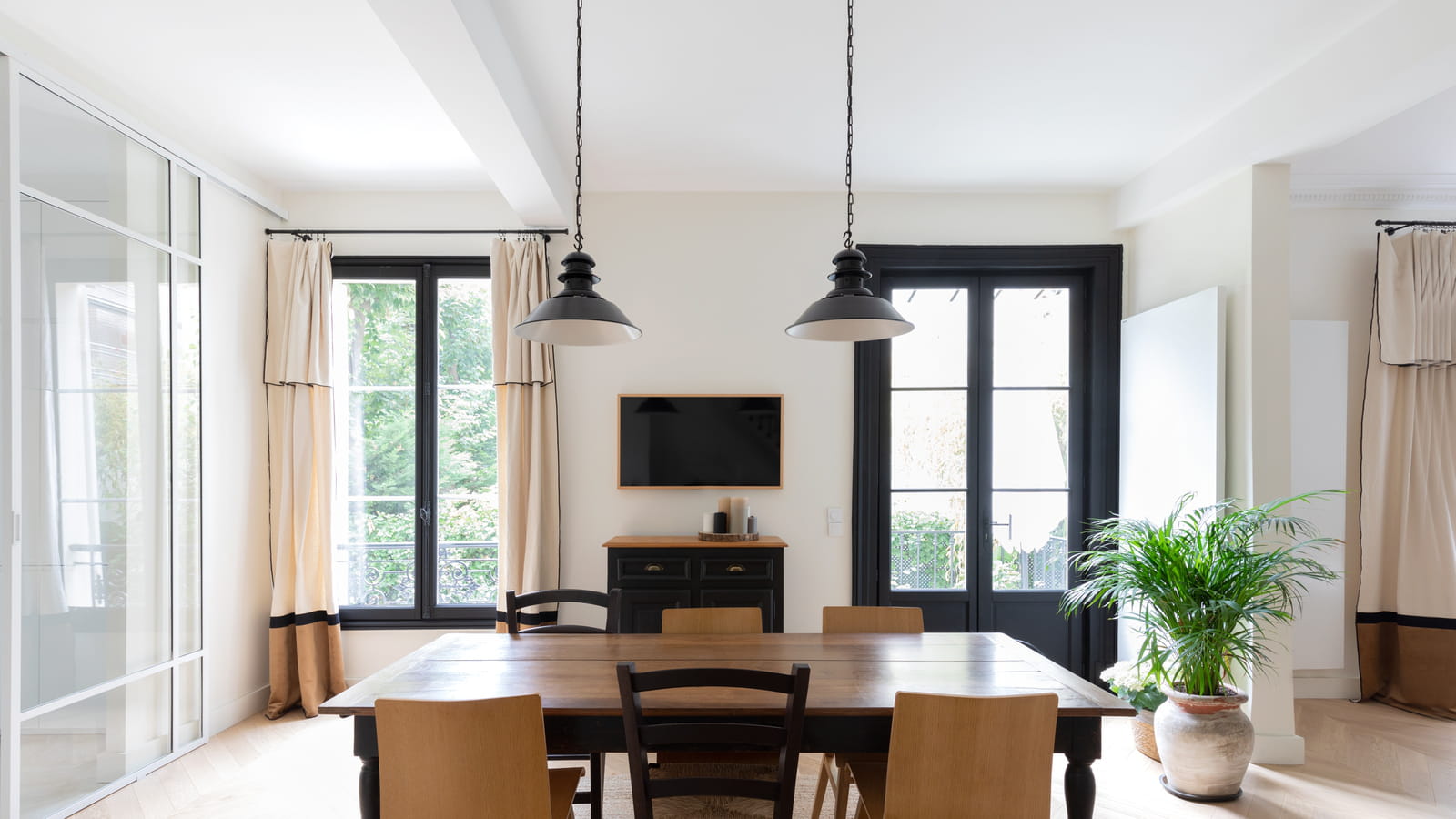 Salle à manger après 