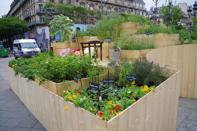 Jardin A toits ouverts