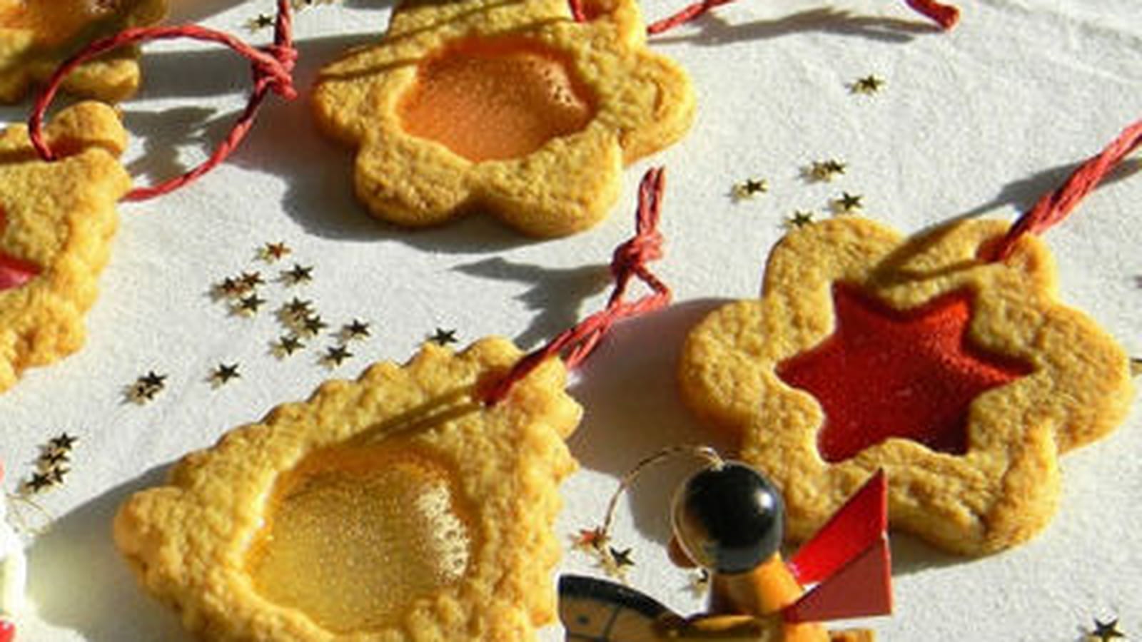 Sablés de Noël vitraux