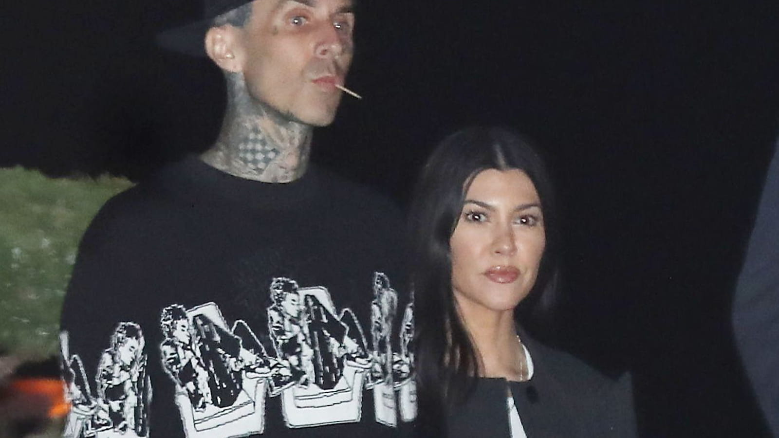 Kourtney Kardashian et Travis Barker