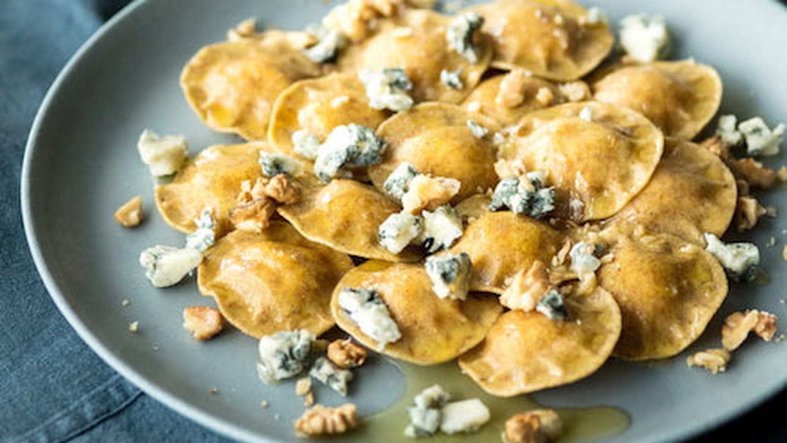 Ravioli bio au blé complet épinards, ricotta et burrata