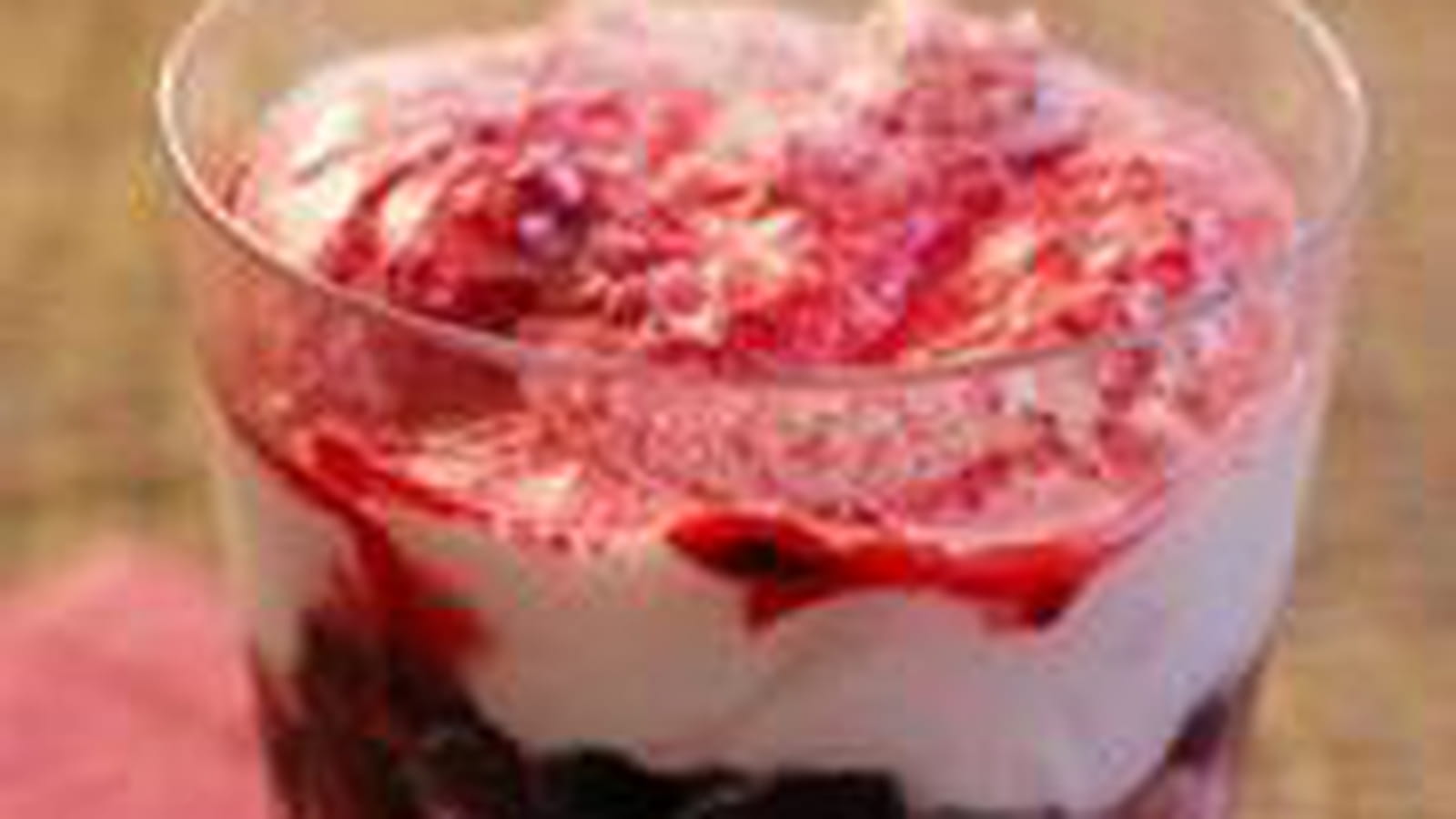 Tiramisu aux fruits rouges