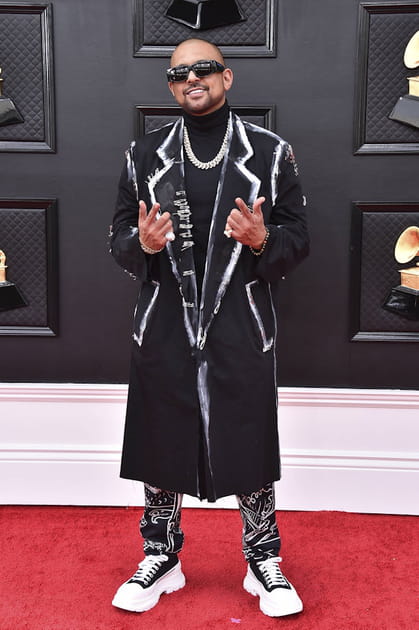 Sean Paul en ensemble trompe-l'&oelig;il