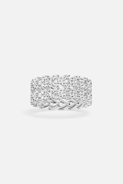Bague Couture double