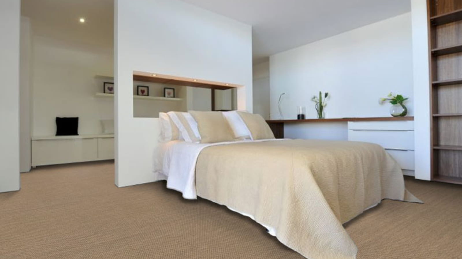 Du sisal dans la chambre