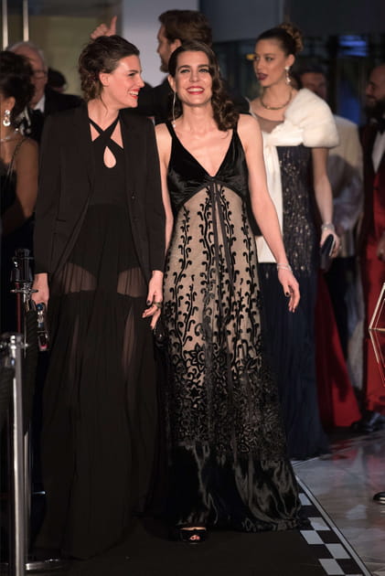 Charlotte Casiraghi et son amie l'actrice Juliette Maillot