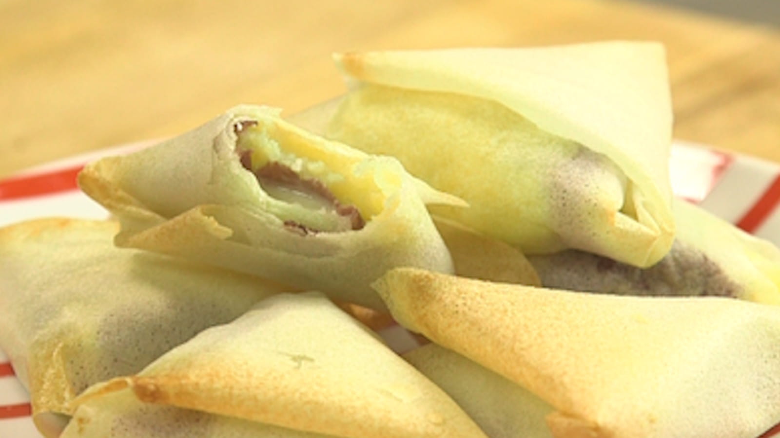 Samossas façon raclette