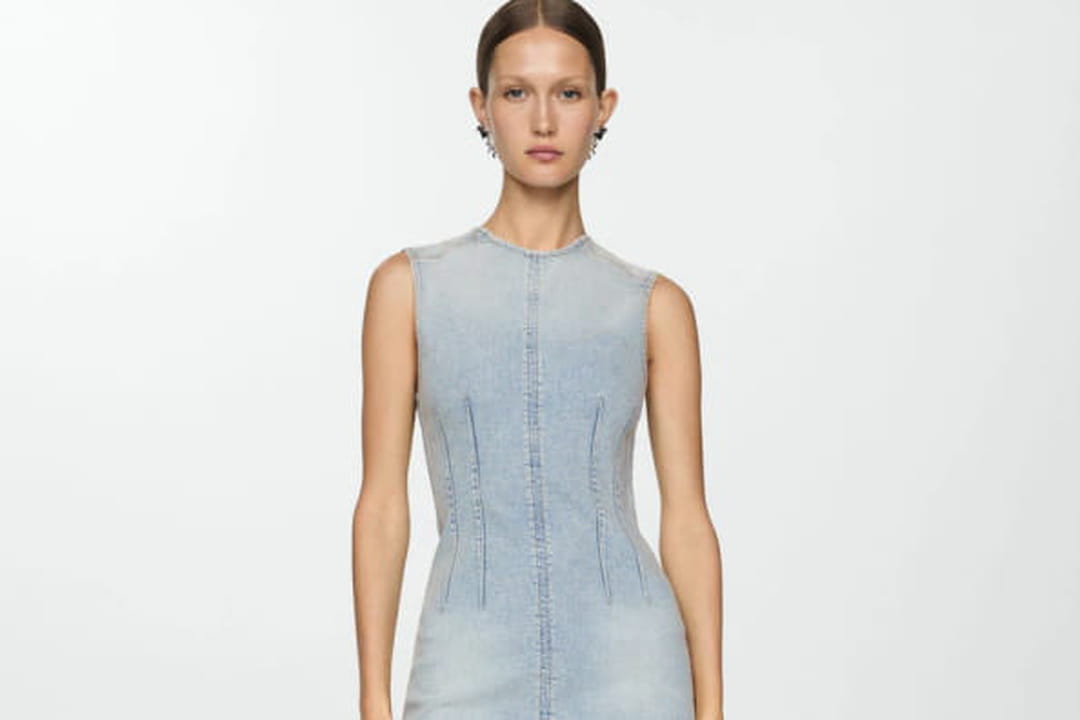Robe En Jean Mango