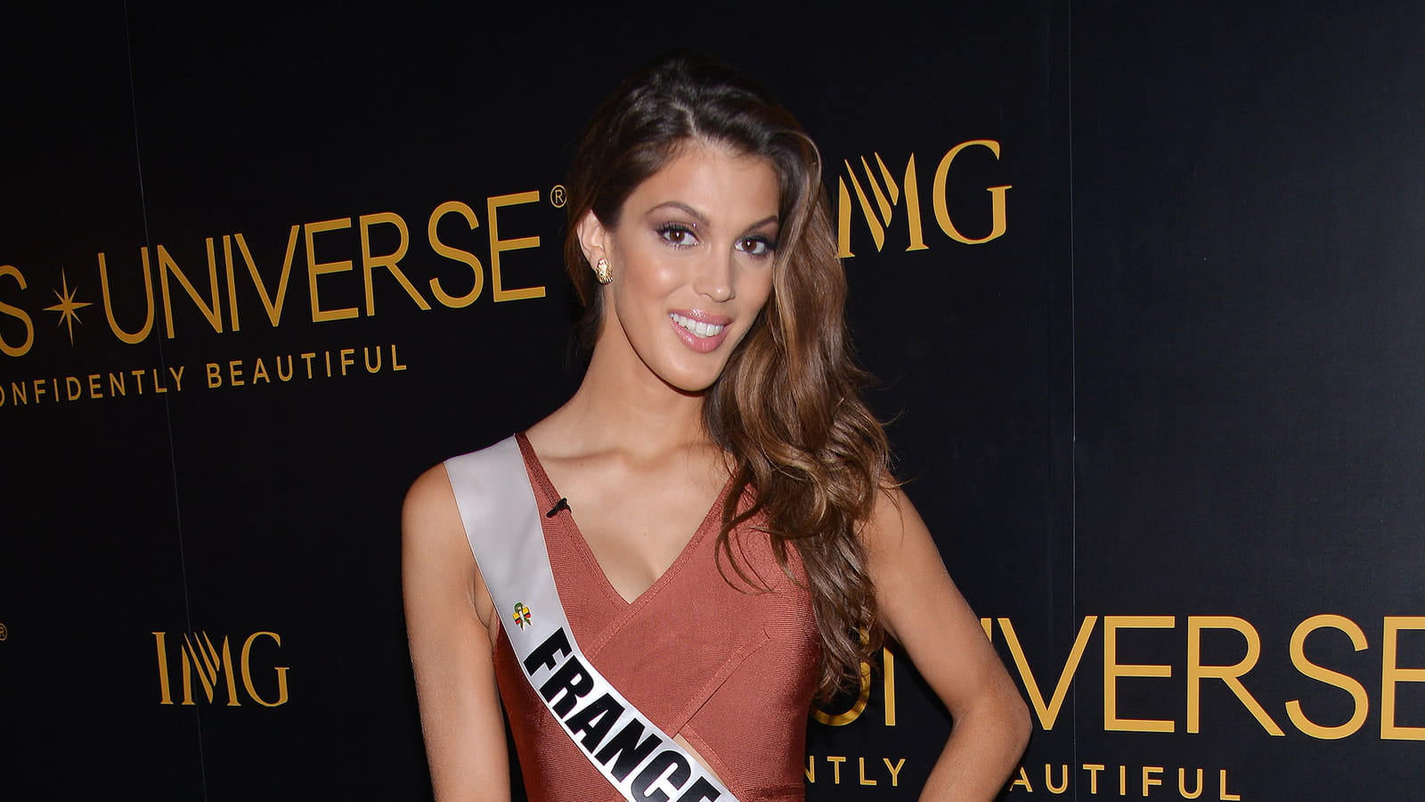 Lors du press juncket de Miss Univers 