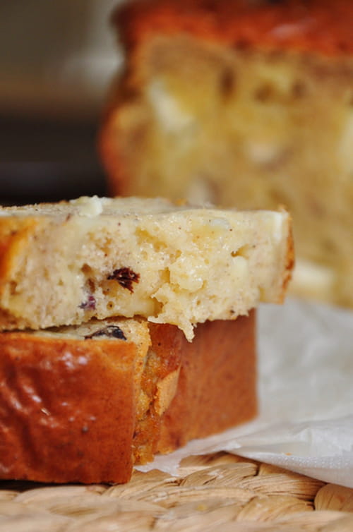 Cake triplement noisette au Sainte Maure