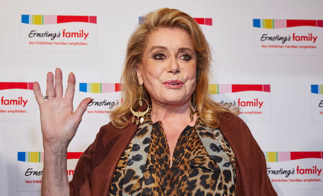 Les reflets blonds v&eacute;nitiens de Catherine Deneuve