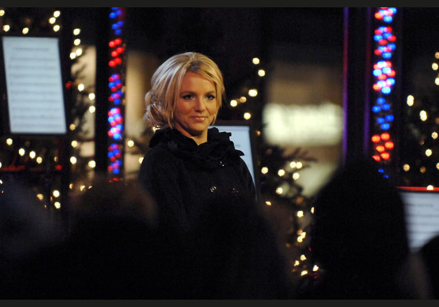 Le chignon sur le c&ocirc;t&eacute; de Britney Spears