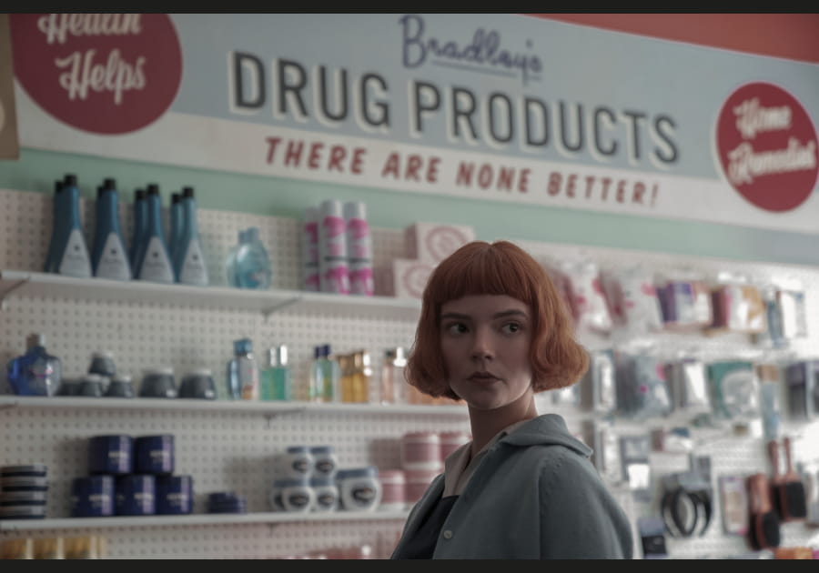 La mini frange de Beth Harmon