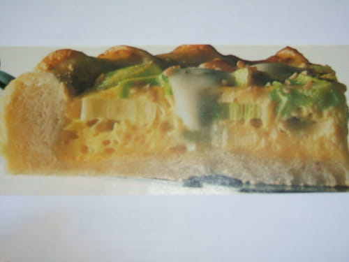 Quiche aux poireaux