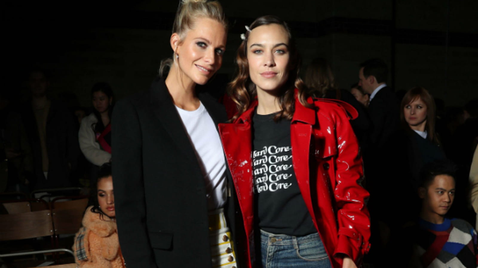 Poppy Delevingne et Alexa Chung 