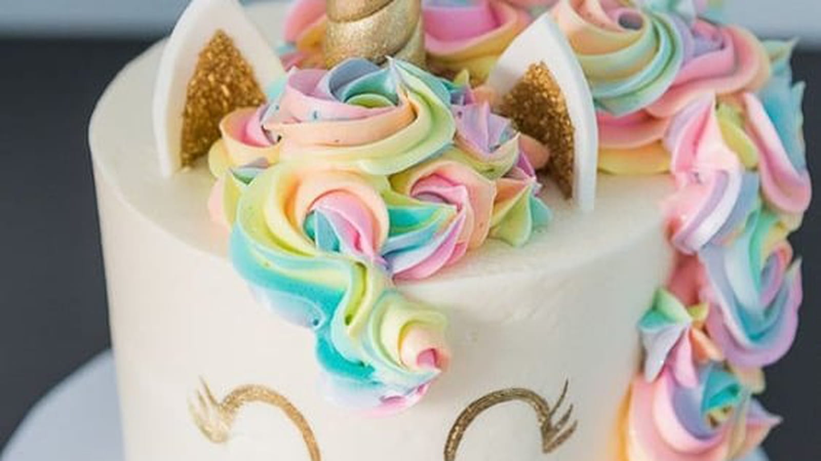 Un gâteau licorne