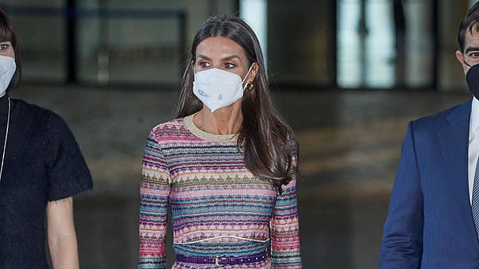 Letizia d'Espagne le 10 novembre 2021