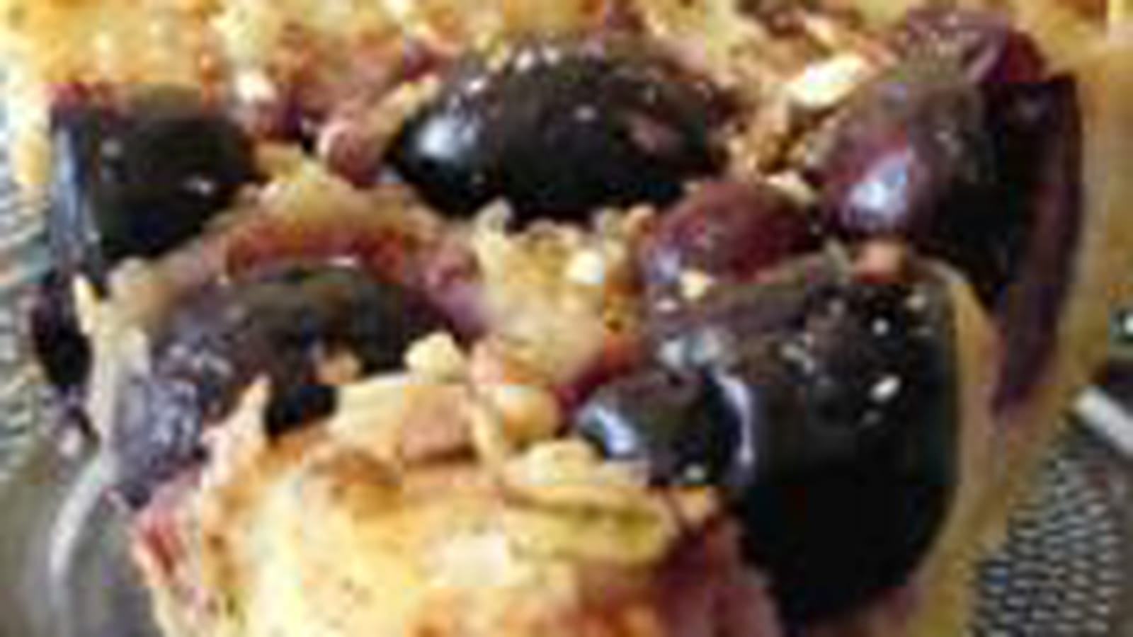 Tarte amandine cerises