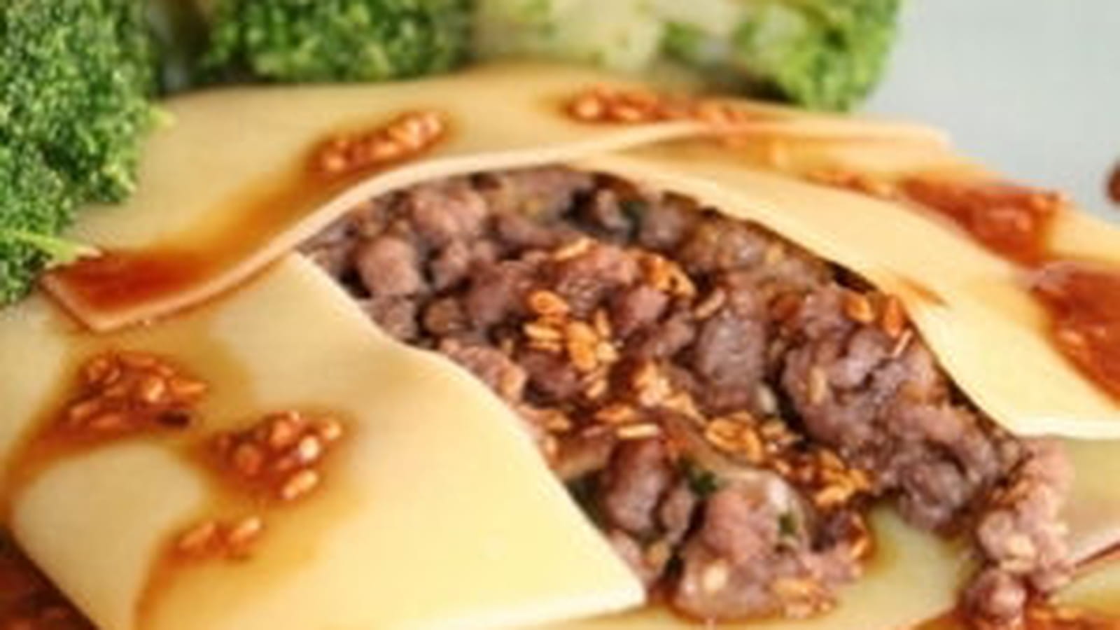 Raviole de bœuf