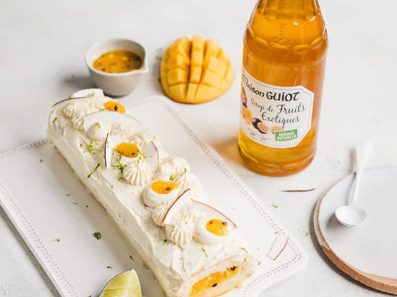 Recette De Buche De Noel Mangue Passion Coco