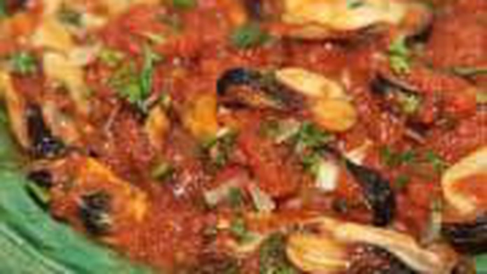 Tajine de moules à la marocaine