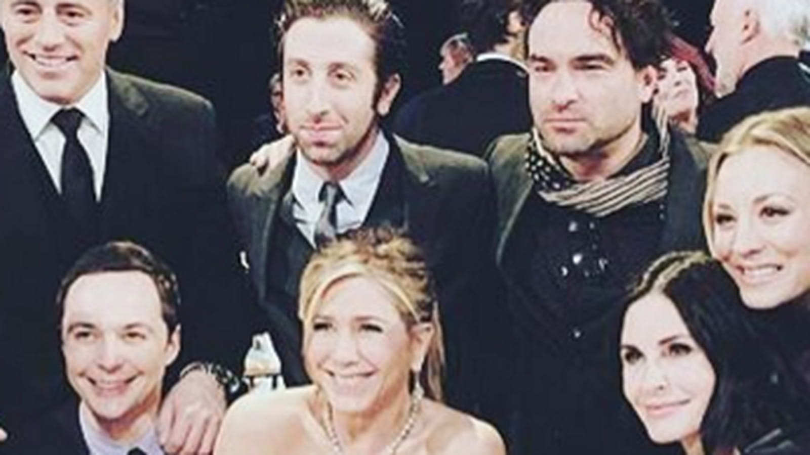 Les acteurs de Friends et The Big Bang Theory 