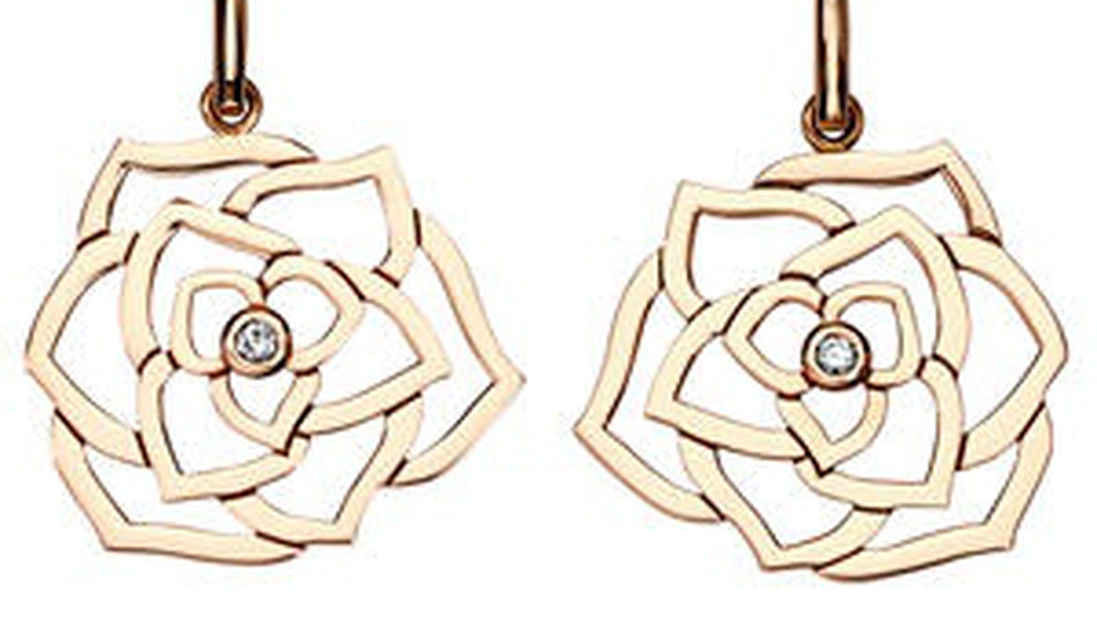Boucles d'oreilles "Rose" de Piaget