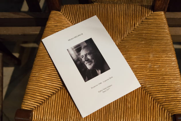 La cérémonie d'adieu à Michel Delpech