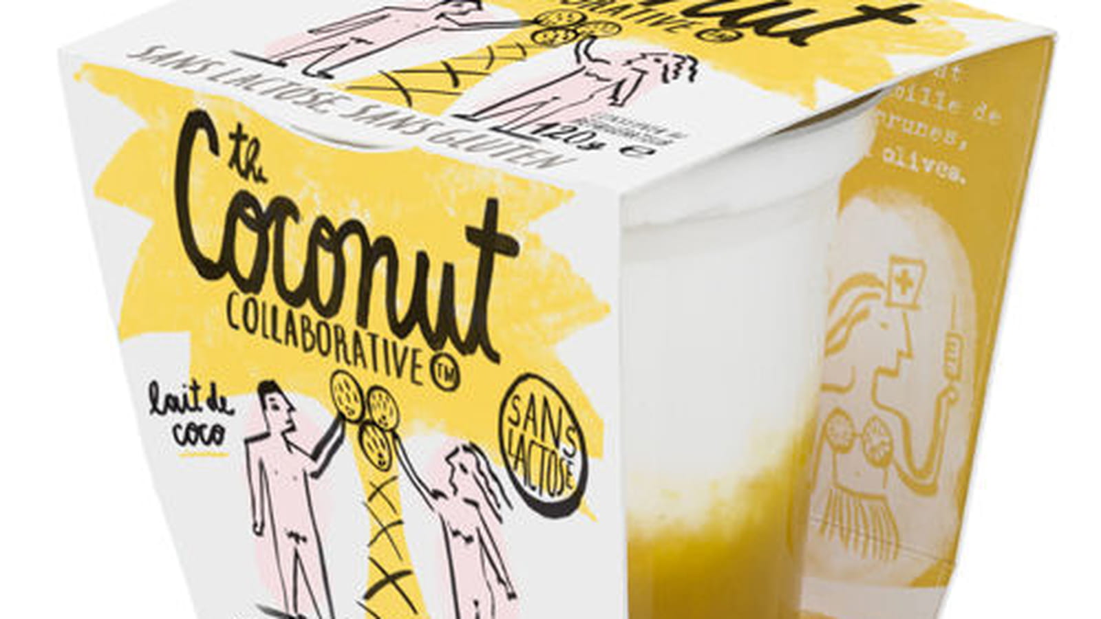 Dessert végétal mangue et fruits de la passion au lait de coco de The Coconut Collaborative