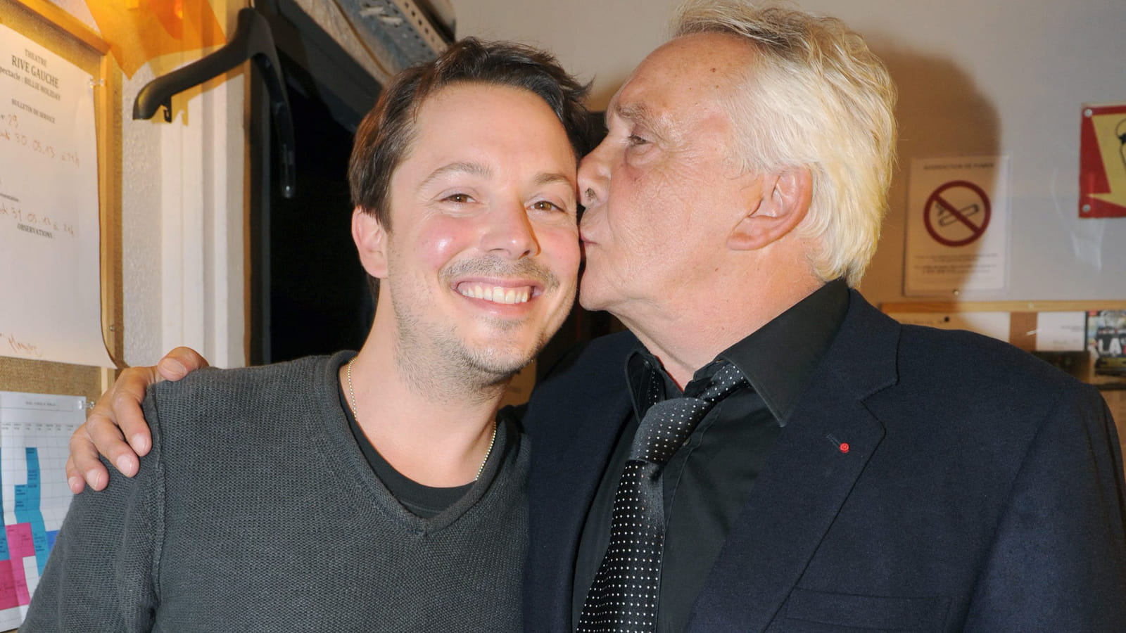Davy et Michel Sardou
