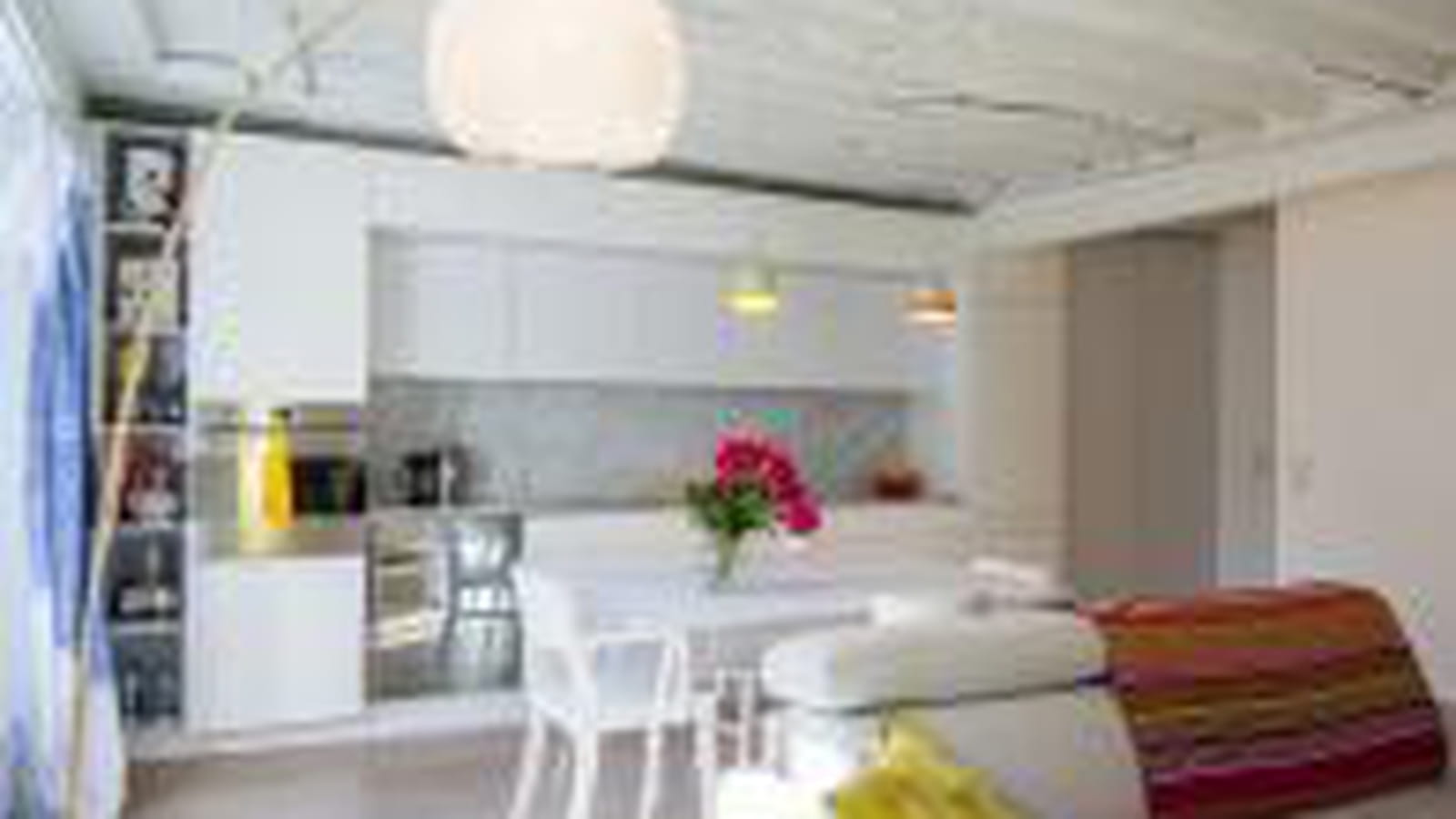 Cuisine ouverte en longueur