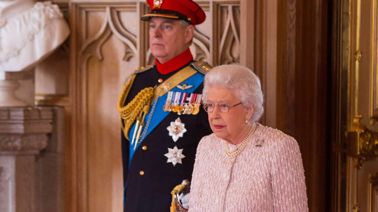 La reine Elizabeth II le 5 avril 2017