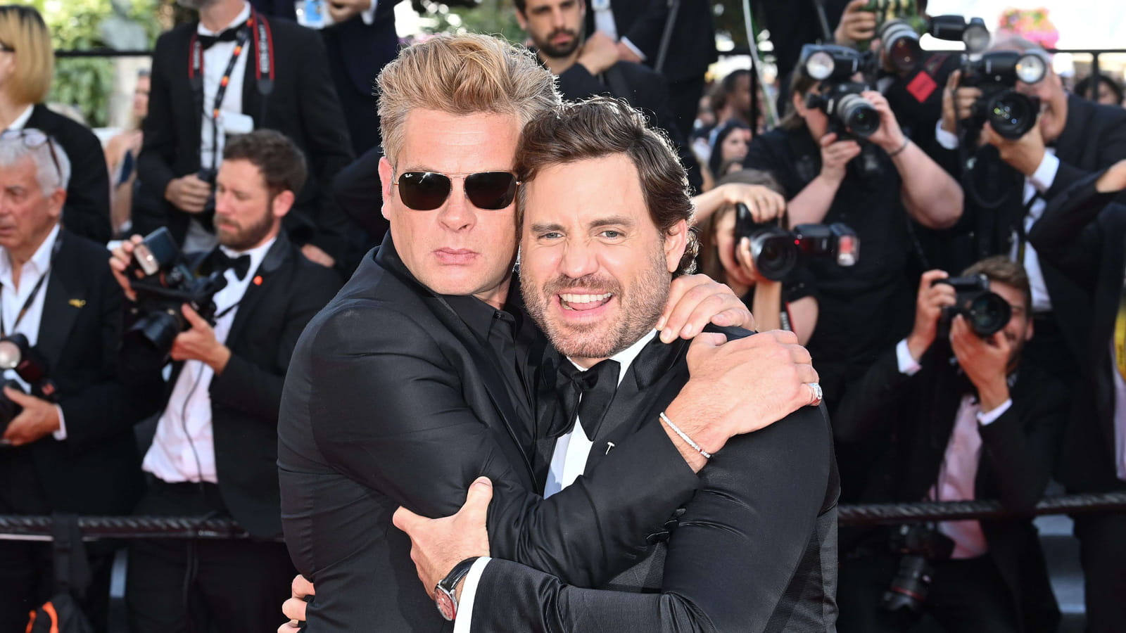 Benjamin Biolay et Edgar Ramirez