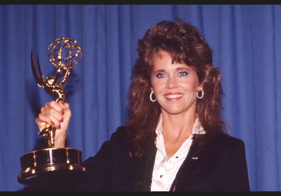 Le brushing 80's de Jane Fonda