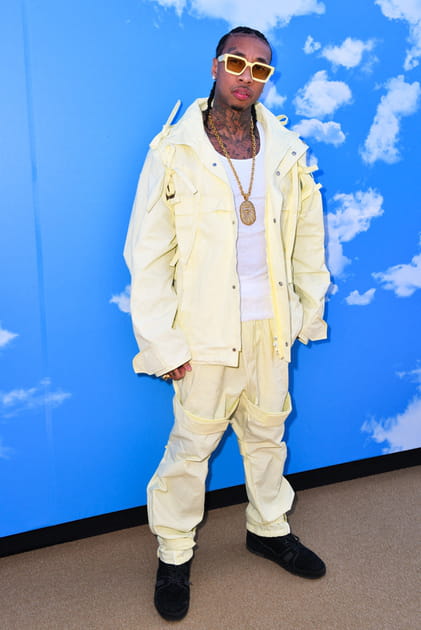 Tyga au défilé Louis Vuitton Homme automne-hiver 2020-2021