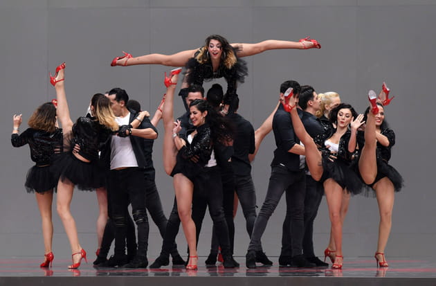 Les danseurs époustouflants du show