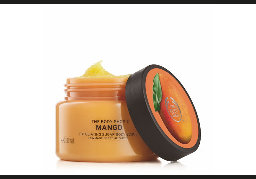Le gommage corporel mangue de The Body Shop