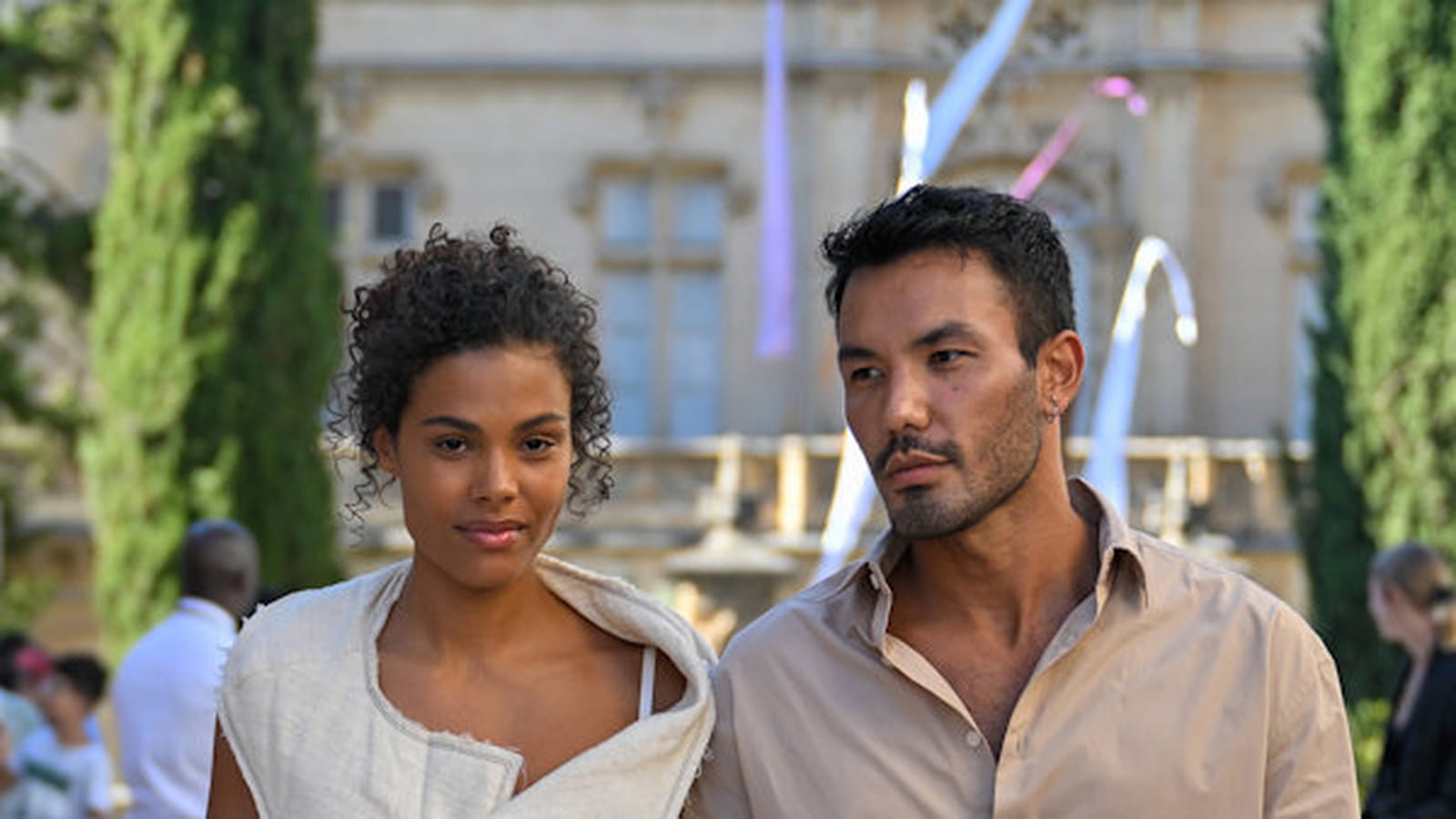 Tina Kunakey et Victor Santiago