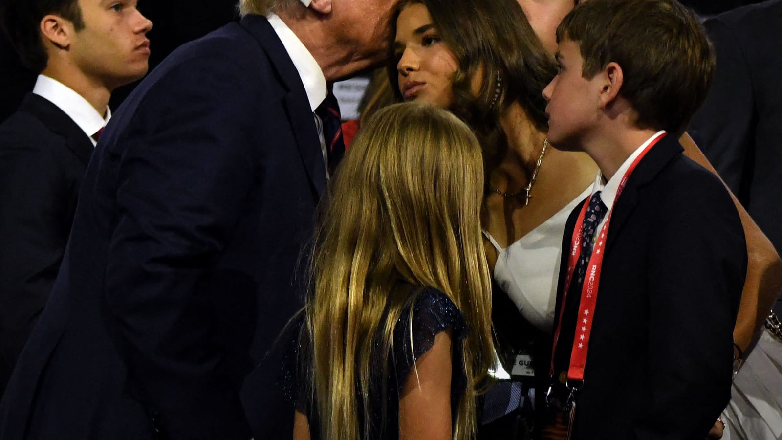 Donald Trump en famille