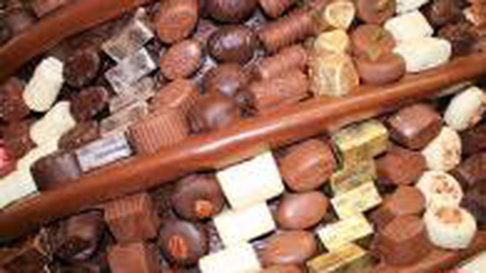 Une colonne de chocolat