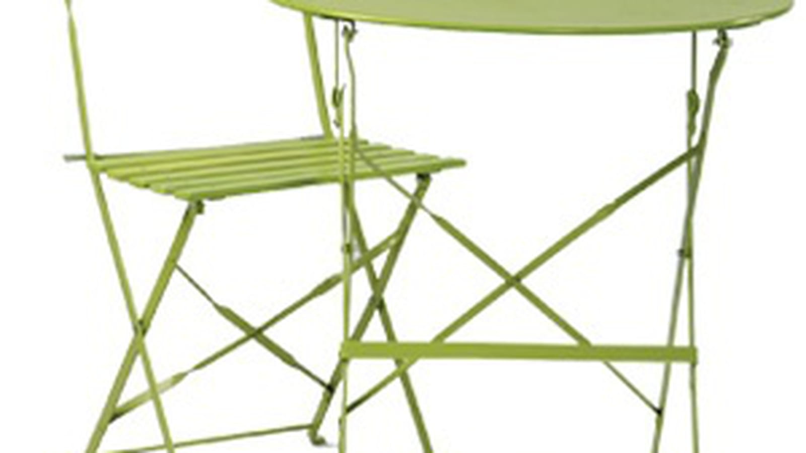 La table et la chaise "bistro" de Casa
