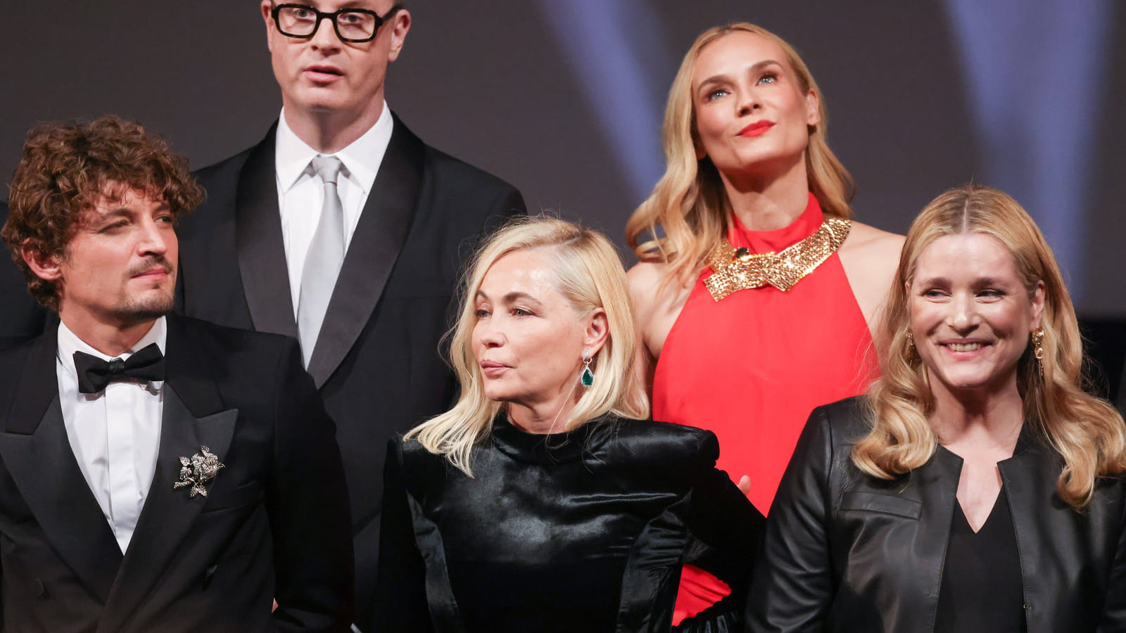 Niels Schneider, Emmanuelle Beart et Diane Kruger