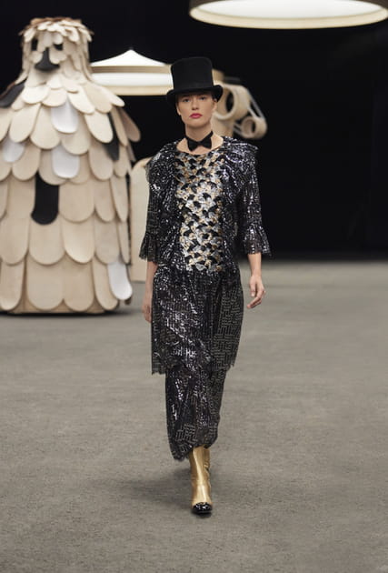 Look 41&nbsp;du d&eacute;fil&eacute; Chanel
