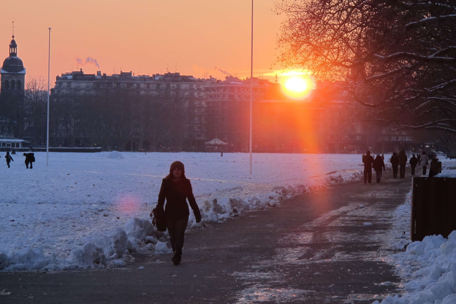 It is the city in France which guarantees the most snow in winter It is the city in France which guarantees the most snow in winter