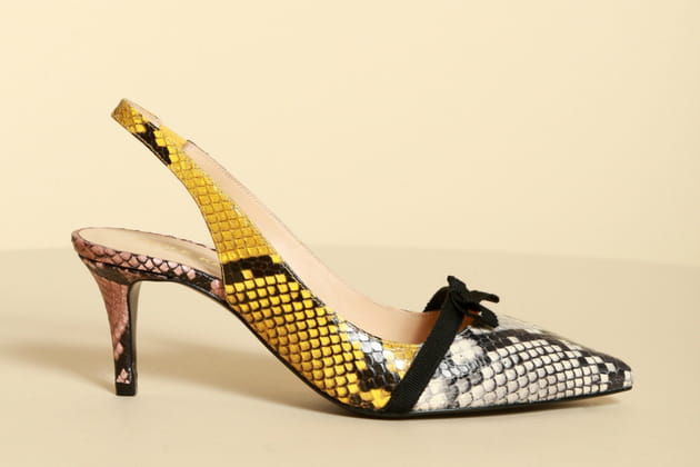 Escarpin slingback de Paule Ka