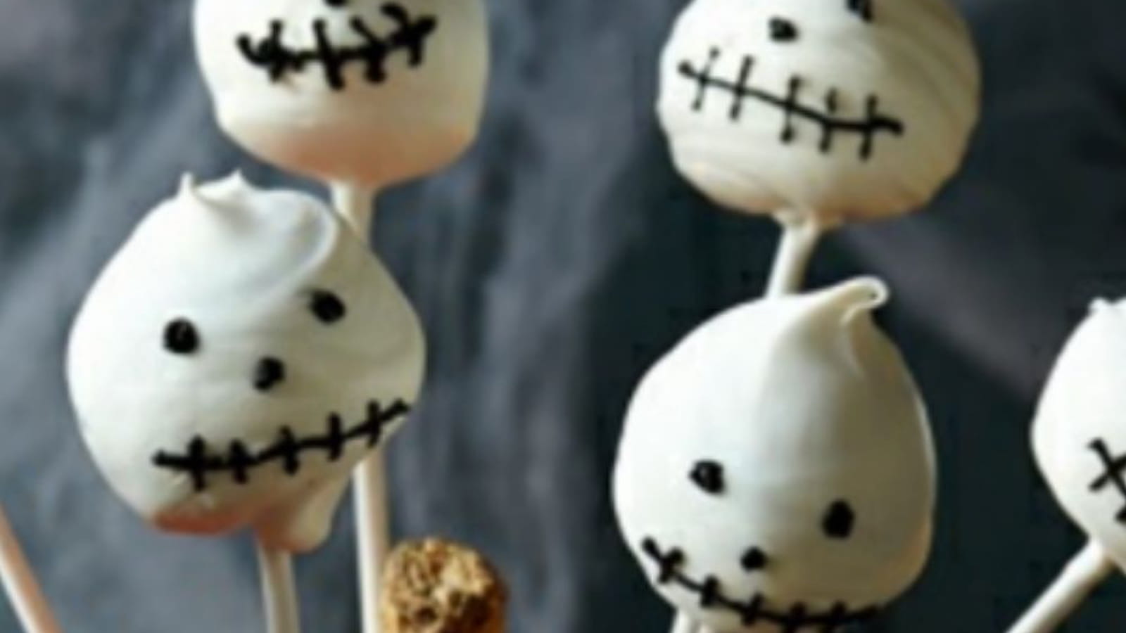 Cake pops d'Halloween